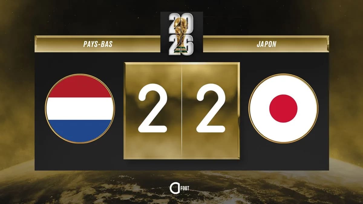 Pays-Bas 2-2 Japon : le Japon arrache un point fou dans les arrêts de jeu — le résumé du match — Coupe du Monde 2026