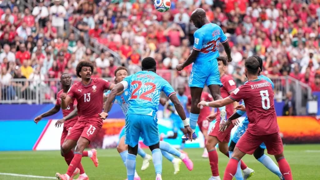 Portugal et RD Congo se neutralisent 1-1