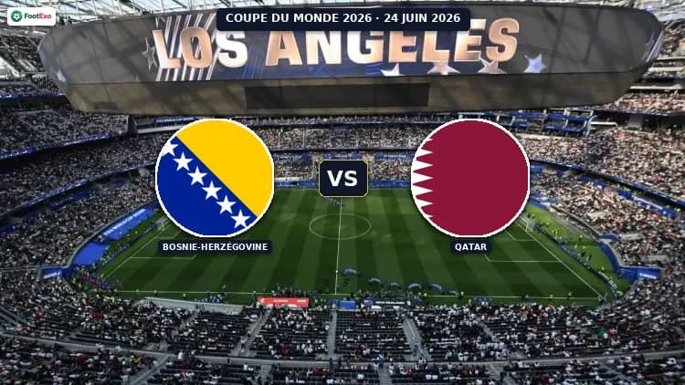 Bosnie-Herzégovine - Qatar : Pronostic et cotes — Coupe du Monde 2026