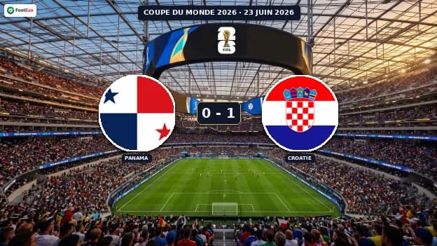 Panama chute face à la Croatie 0-1
