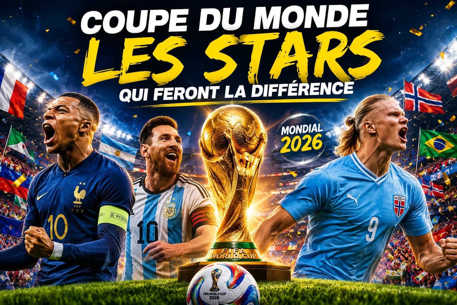 Coupe du monde : les stars qui feront la différence