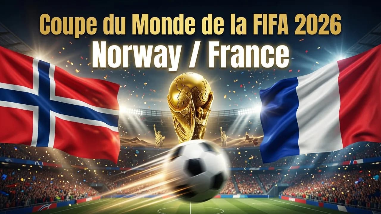 Norvège - France : Pronostic et cotes — Coupe du Monde 2026