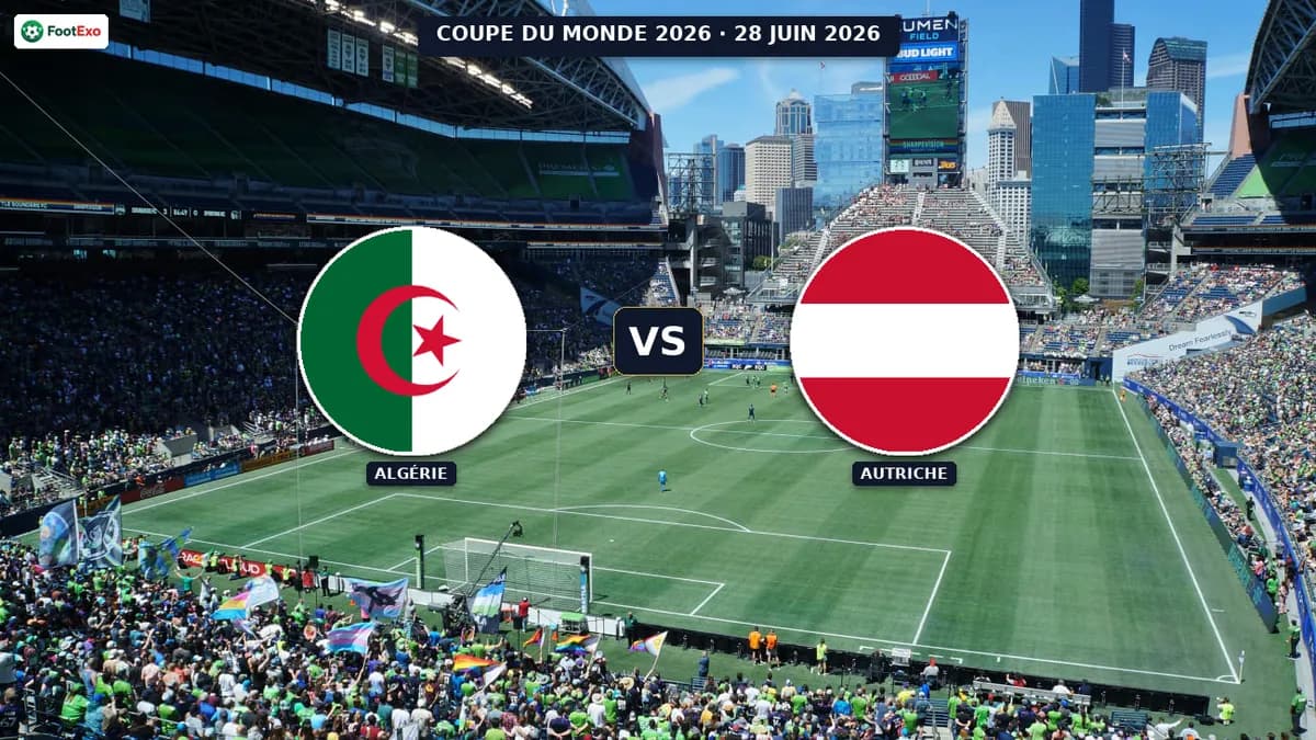 Algérie - Autriche : Pronostic et cotes — Coupe du Monde 2026