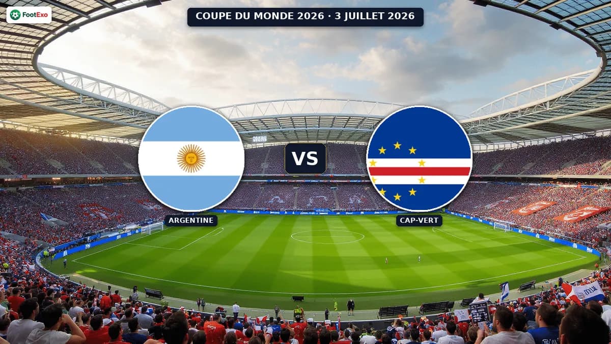 Argentine - Cap-Vert : Pronostic et cotes — Coupe du Monde 2026