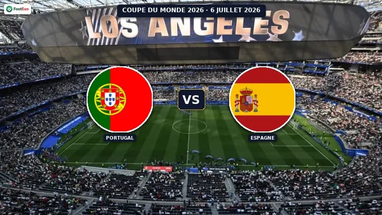 Portugal - Espagne : Pronostic et cotes — Coupe du Monde 2026
