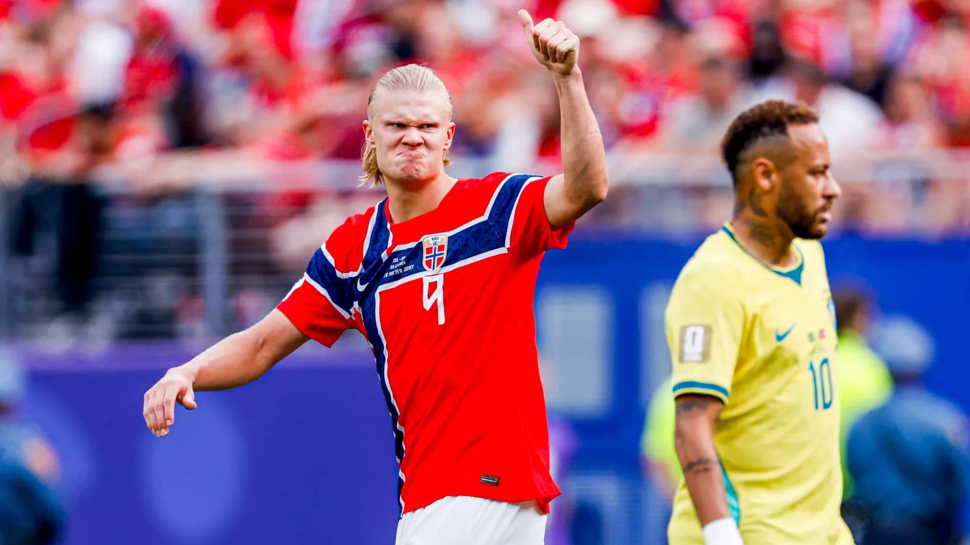 Norvège renverse le Brésil 2-1